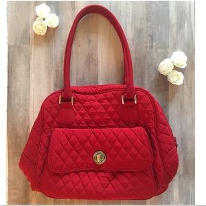 Vera Bradley Bag - Red with “Cherry Blossom”